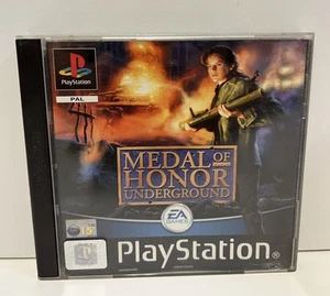 MEDAL OF HONOR UNDERGOUND - SONY PS1 - USATO PAL ITA VERSION PSX 2000 - Imagen 1 de 10