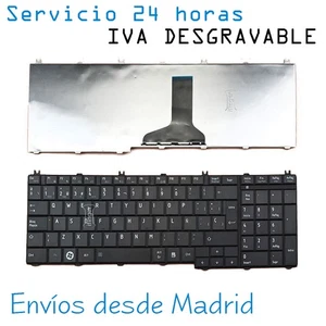 TECLADO PARA PORTATIL Toshiba Satellite L655 Series EN ESPAÑOL NUEVO NEGRO DD... - Imagen 1 de 5