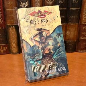 DragonLance: The Dragon Isles, Crossroads 4, First Edition Dungeons & Dragons PB - Foto 1 di 7