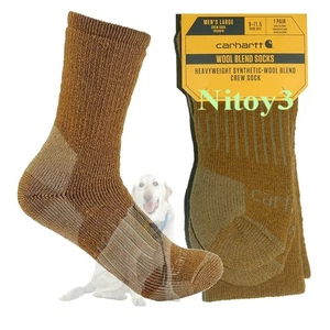 Carhartt Wolle-Synthetik Mischung schwere Crew Socken Herren Large: 9-11,5 - Bild 1 von 1