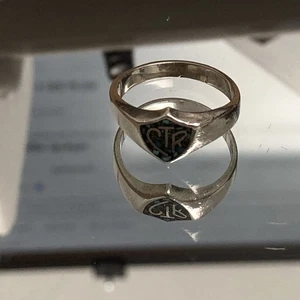 VINTAGE CTR STERLINGSILBER RING SIGNIERT Ring Meister BD MORMON LDS CTR - Bild 1 von 5