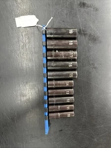 Matco BDP 3/8" Drive 6 Point  Metric Socket Set 10 Piece 10-19mm - Bild 1 von 17