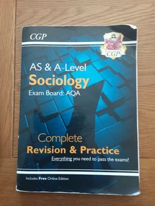New AS and A-Level Sociology: AQA Complete Revision & Practice - Picture 1 of 1