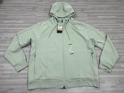 Sudadera con capucha de entrenamiento Nike Dri-Fit UV cremallera completa para hombre talla XL FZ0967 Jade Horizon $90 Foto 1 de 4