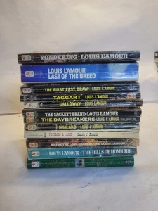 Lot Of 12 Louis L' Amour Paperback Books Western Frontier Adventure Romance - Picture 1 of 8