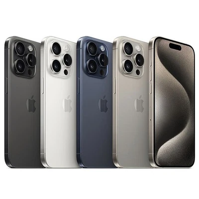 New Sealed Apple iPhone 15 Pro 5G 128GB/256GB 8GB Smartphone Unlocked Dual SIM
