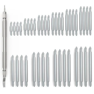 Wellfit Watch Band Pins Replacement Kit with 40Pcs Heavy Duty Stainless Steel - Picture 1 of 6