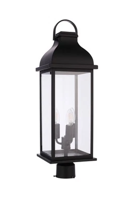 Craftmade ZA7225 árvore dobrada 3 luzes 26" poste de luz de altura - meia-noite - Imagem 1 de 4