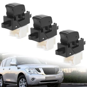 3x Passenger Window Power Switch for NISSAN PATROL GU Y61 97-12 Navara D22 03-16 - Picture 1 of 12