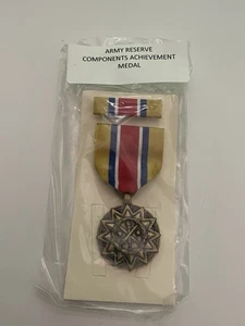 Medaglia militare USA esercito riserva componenti medaglia realizzazione con nastro - Foto 1 di 2