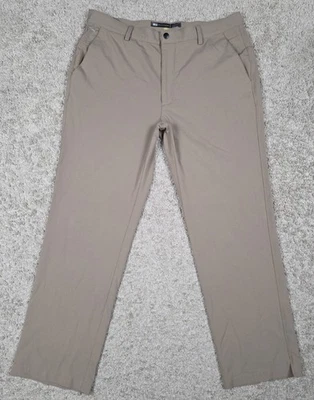 Pantalones de golf Greg Norman ML75 Microlux Play Dry Performance talla 34x30 marrón Foto 1 de 4