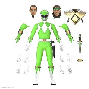 ULTIMATES! Mighty Morphin Power Rangers Green Ranger (Glow) - 7" Power Ranger... - Picture 1 of 4