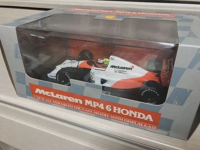 Tamiya McLaren Honda MP4/6 1/20 Diecast Model Ayrton Senna Shell Novità - Immagine 1 di 3