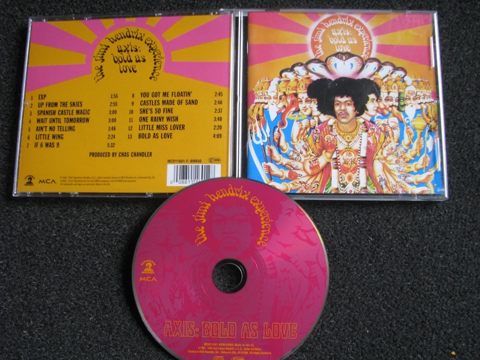Jimi Hendrix-Axis: Bold as Love CD-1997 EU-MCA Records-MCD 11601 - Bild 1 von 1