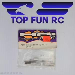 HPI A212 Stainless Steel Hinge Pin Set For RS4 MT - Picture 1 of 1