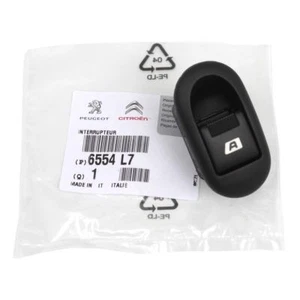 Original Front Window Lift Switch Button Driver Side Citroen C2 C3 - Picture 1 of 4