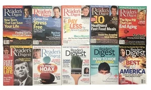 Lot of 10 Assorted Reader's Digest Magazines 2002-2009 - Bild 1 von 16