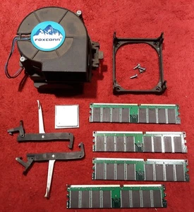 M25) 14 pc. Lot of Parts for: HP SP#323091-001 / AS#305374-001 Mother Board. - Picture 1 of 4