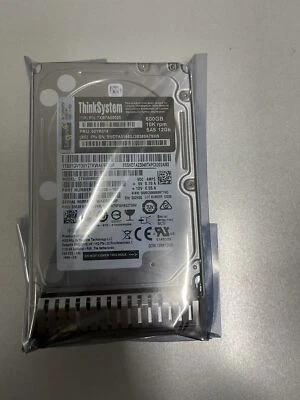 7XB7A00025 ThinkSystem 2.5" 600GB 10K SAS 12Gb Hot Swap 512n HDD FRU 00YK014 - Image 1 of 4