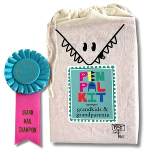Letter Writing Kit for Kids - Stationary between Grandkids & Grandparents | Pen - Picture 1 of 12