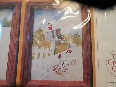 NIP Vintage 1981 Creative Circle Embroidery Kit "Special Delivery" 5x7  #2152 - Image 1 of 3