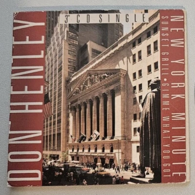 Don Henley – New York Minute (3-Track CD-Single, 3", 1989) EAGLES - Bild 1 von 3
