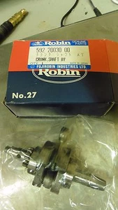 NEW Genuine Robin FugiRobin Crankshaft Assy. 592 20030 0 #9865 BE/H2500 FL2500 - Picture 1 of 1