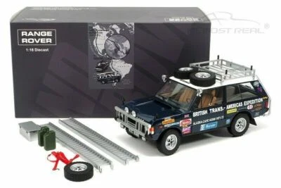 MODELLINO AUTO 1:18 ALMOST REAL RANGE ROVER 1971-1972 868K DIE CAST MODELLISMO - Immagine 1 di 4