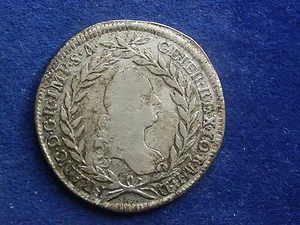 20 Kreuzer 1754 WI Wien Franz Stefan W/17/113 - Picture 1 of 2