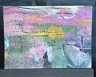 Original ACEO The Dystopian Archipelago Medium Acrylic on Paper Signed by Artist