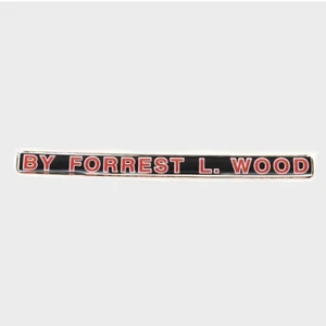 Ranger Boat Raised Decal 7604606 | Forrest L Wood 5 x 1/2 Inch - Picture 1 of 3