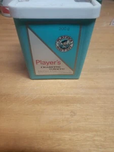 Players cigarette tobacco plastic square tub    empty  Tobacco Tins  J - Foto 1 di 7