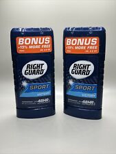 2 Pks, Right Guard Sport Victory Anti-Perspirant Deodorant Solid Deodorant 3 oz