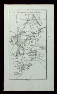 ULSTER, COOKSTOWN, MAGHERAFELT, antique road map, Taylor & Skinner, 1783 - Picture 1 of 4