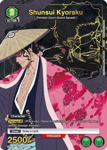 Shunsui Kyoraku Alternate Art Foil - UE01BT/BLC-1-074 NM - Union Arena - Picture 1 of 1