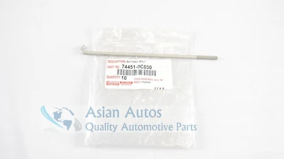 Оригинальный болт крепления аккумулятора для Toyota Sequoia Tundra 2007-2022 1x 744510C030 от оригинального производителя - Изображение 1 из 2
