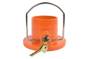 Nuovo Blocco Pin King Acciaio Resistente SAS per Rimorchio 5° Ruota Caravan - Garanzia✅ - Foto 1 di 4