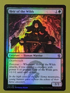 FOIL Heir of the Wilds x1 Khans of Tarkir x1 Magic the Gathering MTG - Picture 1 of 1