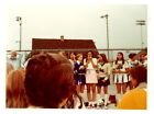 1970S American Blonde Teen High School Cheerleader Vintage Photo Ca