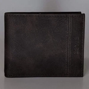 Cartera Levi's RFID Protección contra Robo de Identidad Cuero Recubierto Triple 31LP220032 - - Imagen 1 de 2