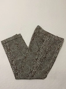 Tory Burch Trousers Women's Mid Rise Straight Size 4 Ankle Pants Pockets#2568 - Picture 1 of 12