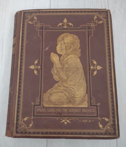 Antique 1870's The Child's Bible 200+ Illustrations Cassell, Petter, and Galpin - Imagen 1 de 14