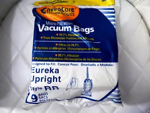 Envirocare Technologies Eureka Upright RR Micro Filtration Vacuum Bags Pack of 9 - Picture 1 of 3