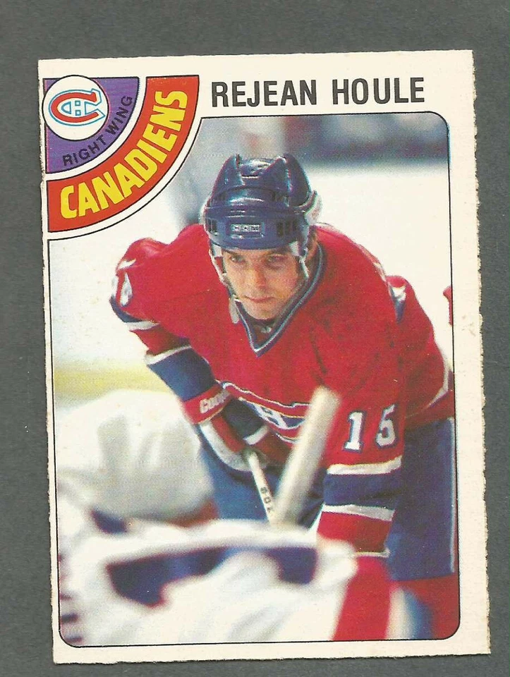 1978-79 O-Pee-Chee OPC Hockey Rejean Houle #227 Montreal Canadiens NM/MT - Image 1 of 1