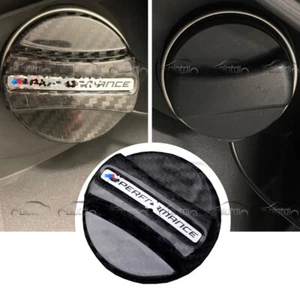 Universal For BMW F30 F80 F82 E92 M4 Carbon Fiber Fuel Tank Oil Gas Cap Decor  - Picture 1 of 12
