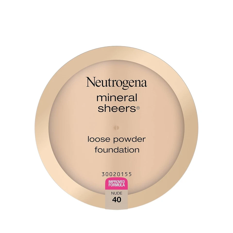 Neutrogena Mineral Sheers Loose Powder Foundation - 40 Nude -  NEW Sealed - Image 1 of 1