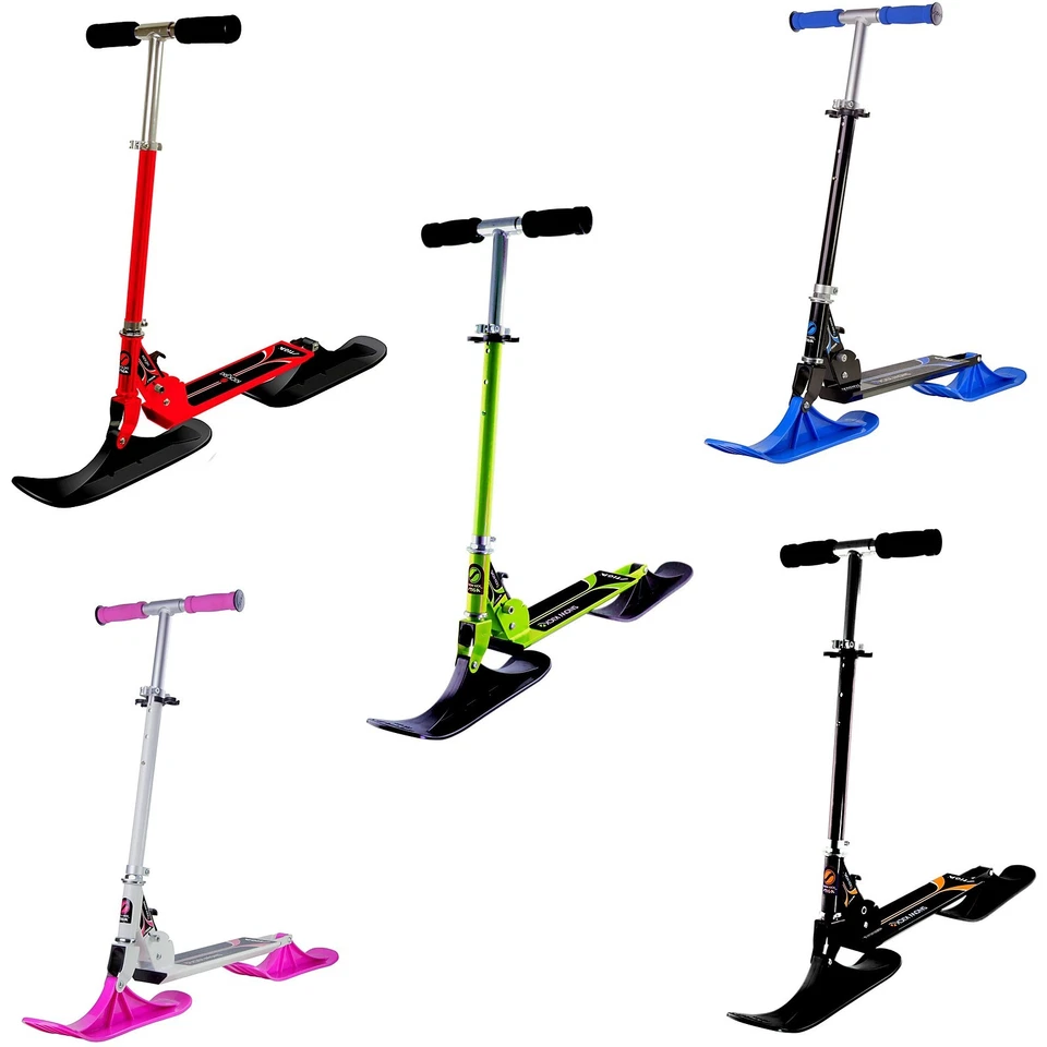 STIGA Snow Kickboard Schnee Bike Scooter Schlitten Bob Lenkschlitten Trotinette - Bild 1 von 1