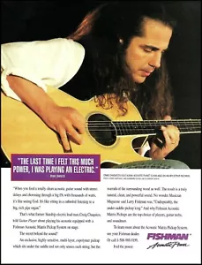 Craig Chaquico 1994 Washburn EA20 chitarra acustica Matrix Pickups annuncio - Foto 1 di 3