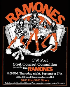 The Ramones 1978 Wall Art Concert Poster, 8x10 Color Photo - Picture 1 of 1