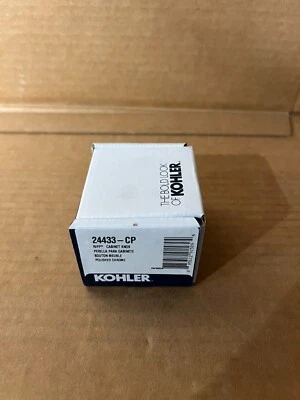 Kohler 24433-CP Riff 1-3/16" Cabinet Knob Chrome ￼ - Image 1 of 3